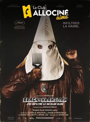 BlacKkKlansman - J'ai infiltré le Ku Klux Klan